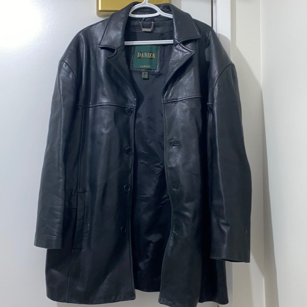 Daniel Leather Jacket blazer